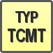 Piktogram - Typ: TCMT
